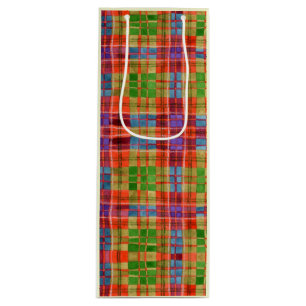 MAC RAE TARTAN Sac cadeau vin