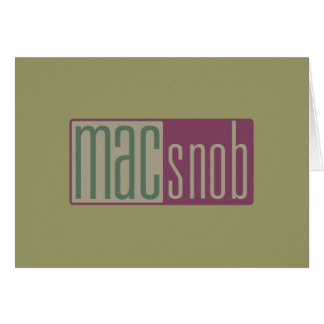 mac snob