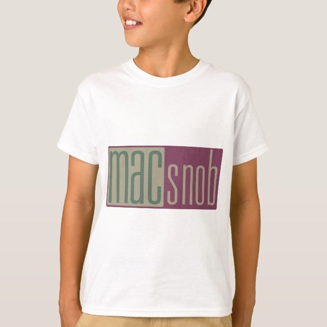 Mac Snob T-Shirt (Front)