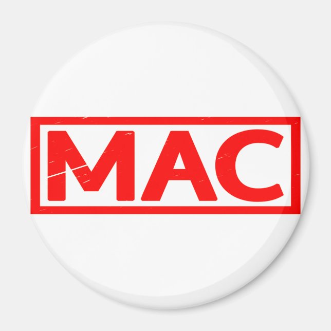 Mac Stamp Magnet (Front)