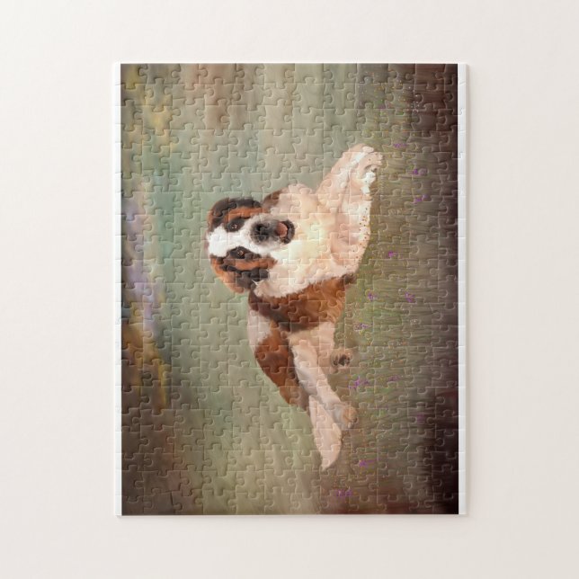 Mac the St. Bernard Jigsaw Puzzle (Vertical)