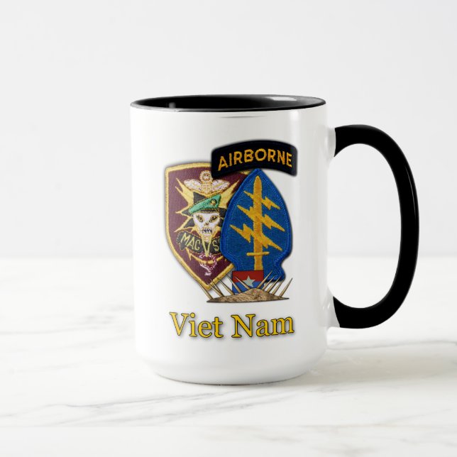 MAC V SOG PATCH Special Forces mug (Right)