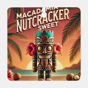 Macadamia Nutcracker Sweet Metal Ornament