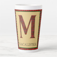 MacAlister Tartan Monogram M 