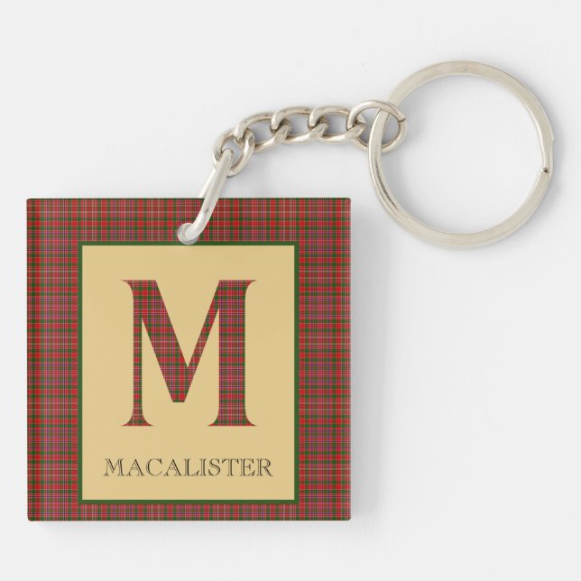 MacAlister Tartan Monogramme M (Dos)