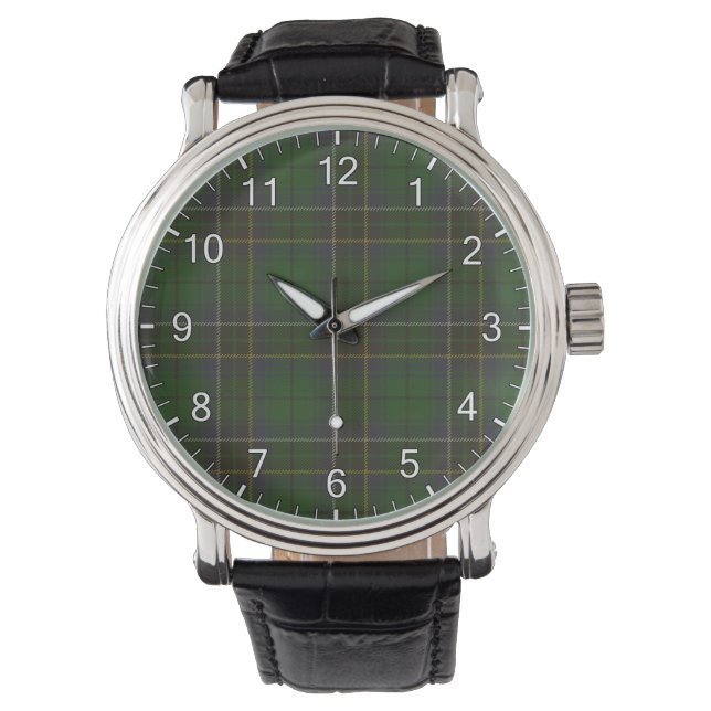 MacAlpine Clan Tartan Watch (Front)