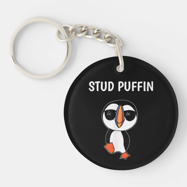 Macareux Stud Puffin Oiseau Drôle (Devant)