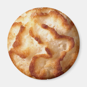 Macaron à la noix de coco - Aimant aux cookies