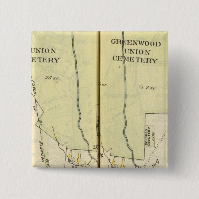 Macaron Carré 5 Cm 232233 Harrison, Rye (Devant)