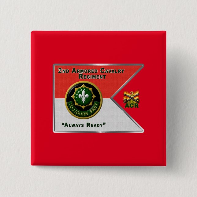 Macaron Carré 5 Cm 2e orientation ACR (Devant)