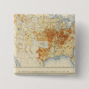 Macaron Carré 5 Cm 39 Disciples du Christ, Épiscopaliens 1890