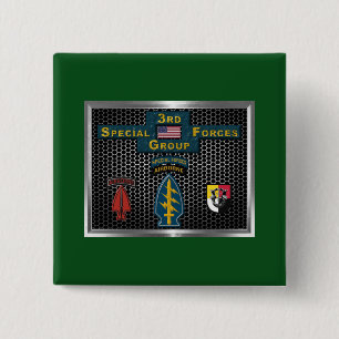 Macaron Carré 5 Cm 3e Groupe des opérations spéciales