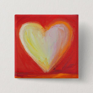 Macaron Carré 5 Cm 4 Coeurs d'amour Peinture Peinture Peinture Ordina