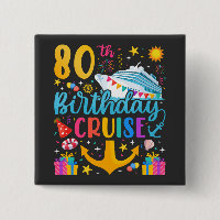 80e anniversaire Croisière B-Day Carré de fête