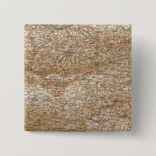 Macaron Carré 5 Cm 81 Bulgarie (Devant)