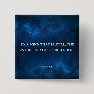 Macaron Carré 5 Cm À Un Esprit Qui Est Encore - Un Bouton MisterP