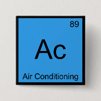 Ac - Climatisation Tee Symbole Élément Chimie