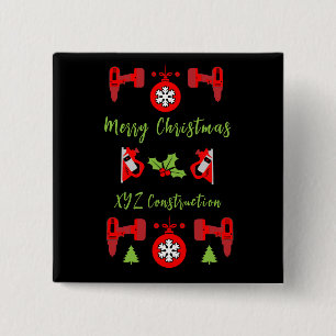 Macaron Carré 5 Cm Accueil Amélioration Cadeaux de Noël