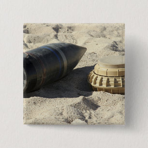 Macaron Carré 5 Cm Affichage statique d'une coque de commande convert