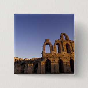Macaron Carré 5 Cm Afrique, Tunisie, El Jem. Ruines d'un 2