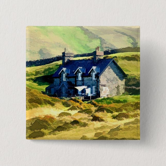 MACARON CARRÉ 5 CM AGRICULTURE (Devant)