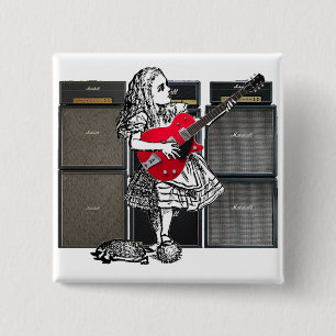 Macaron Carré 5 Cm Alice Pin Alice