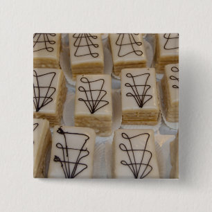 Macaron Carré 5 Cm Allemagne, Franconie, Wertheim. boulangerie locale