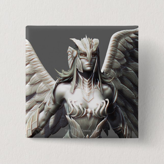 Macaron Carré 5 Cm Alternate de Hawkgirl (Devant)