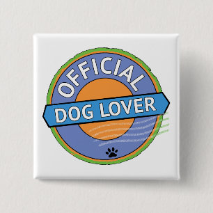 Macaron Carré 5 Cm Amateur de chiens officiel
