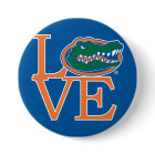 Amour d'alligators de la Floride