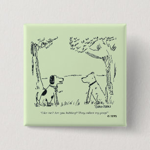 Macaron Carré 5 Cm Amour de chien