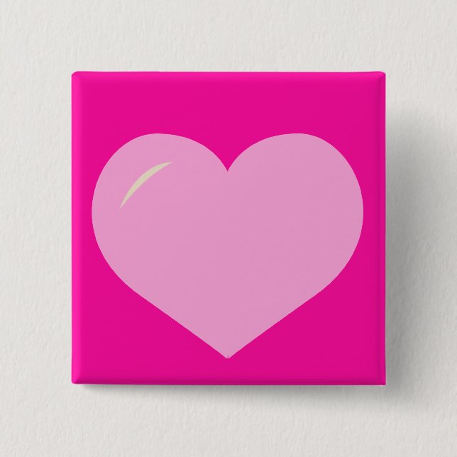 Macaron Carré 5 Cm Amour de Cutie (Devant)