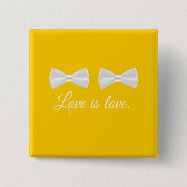 Macaron Carré 5 Cm AMOUR DE LA CRAVATE -.png (Devant)