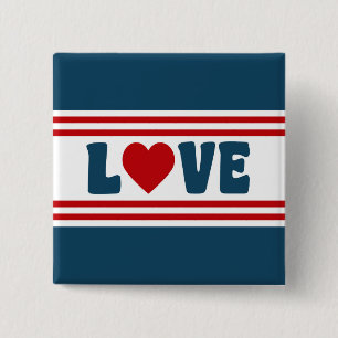 Macaron Carré 5 Cm Amour design
