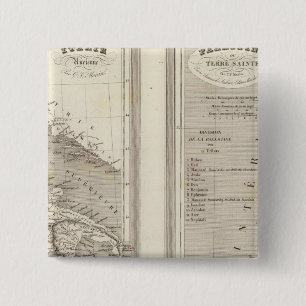 Macaron Carré 5 Cm Ancienne Italie, Palestine