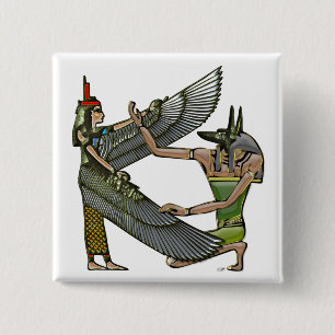 Macaron Carré 5 Cm Anubis & Nut