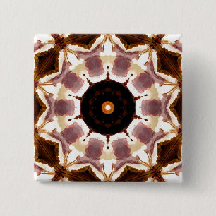 MACARON CARRÉ 5 CM ARBRES