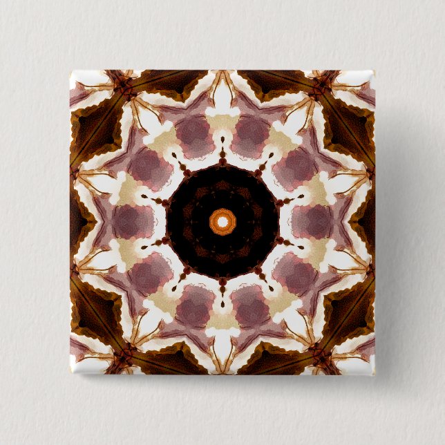 MACARON CARRÉ 5 CM ARBRES (Devant)