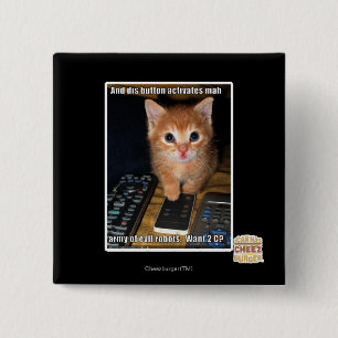 Macaron Carré 5 Cm Armée des robots mauvais