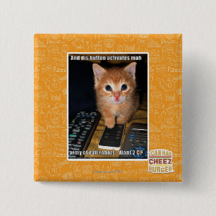 Macaron Carré 5 Cm Armée des robots mauvais