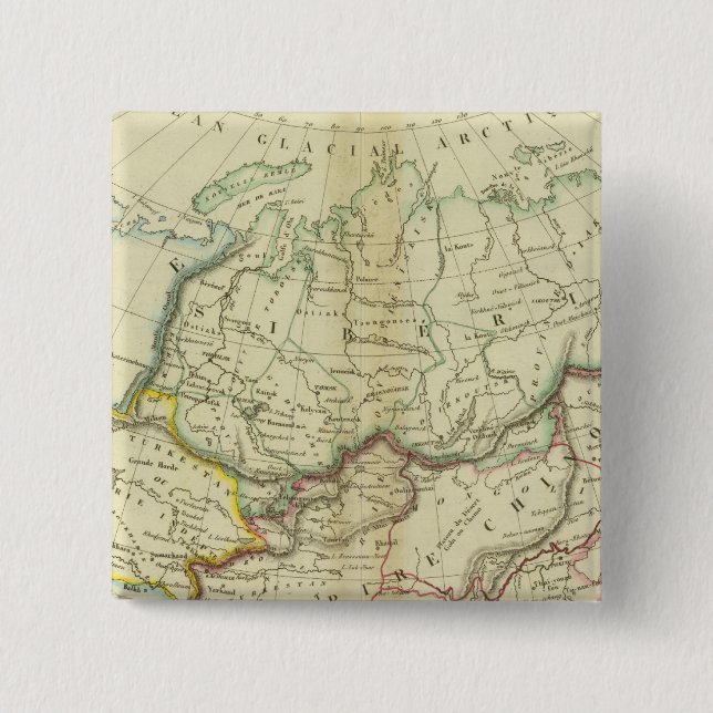 Macaron Carré 5 Cm Asie 36 (Devant)