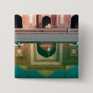 Macaron Carré 5 Cm Asie, Inde, Uttar Pradesh, Agra. Le 2