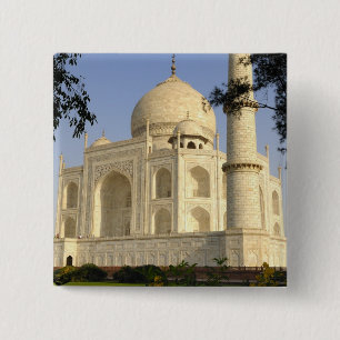 Macaron Carré 5 Cm Asie, Inde, Uttar Pradesh, Agra. Le Taj