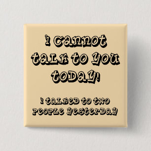 Macaron Carré 5 Cm Au-dessus de ma limite d'introduction amusant bout