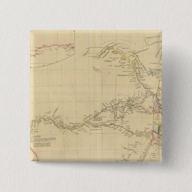 Macaron Carré 5 Cm Australie 5 (Devant)