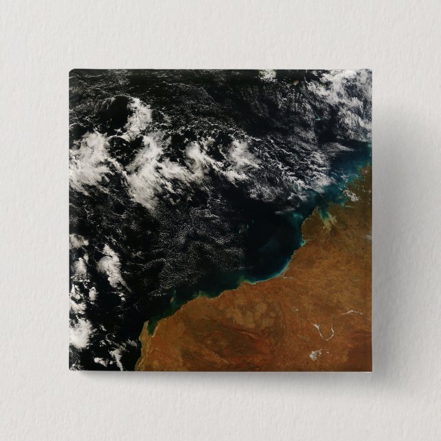 Macaron Carré 5 Cm Australie occidentale (Devant)