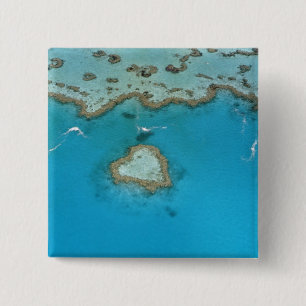 Macaron Carré 5 Cm Australie, Queensland, Les îles Whitsunday,