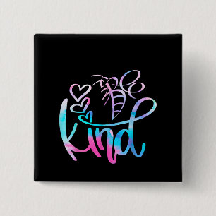 Macaron Carré 5 Cm Autiste  Être une Sensibilisation sur l'autisme de