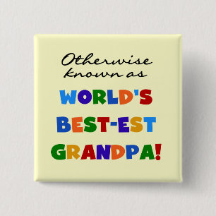 Macaron Carré 5 Cm Autrement connu en tant que cadeaux du grand-papa