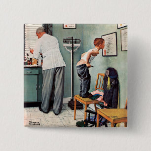 Macaron Carré 5 Cm Avant le tir ou au docteur